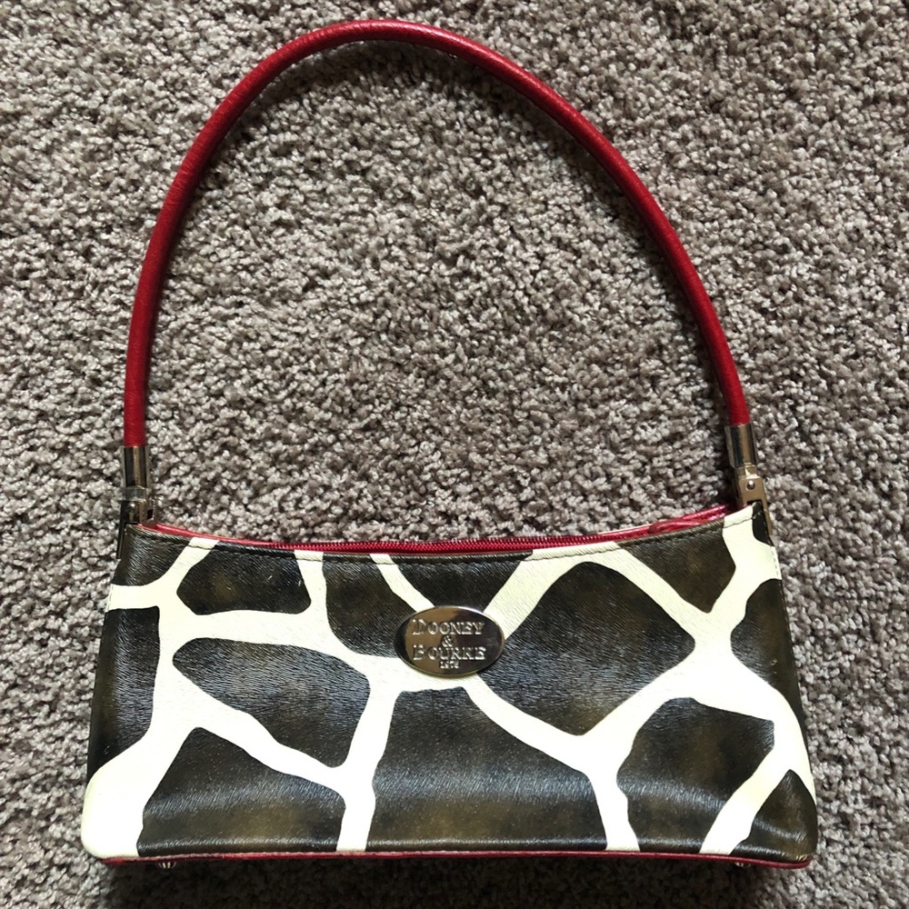 Dooney & Burke Animal Print Purse - Picture 1 of 3